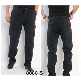 Фотография Штаны мужские 8080-5 black р.32-42 "LILY" недорого оптом от прямого поставщика
