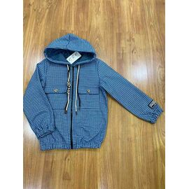 Фотография Куртка детская демисезонная на мальчика 076 blue-white р.128-152 "RSV" недорого оптом от прямого поставщика