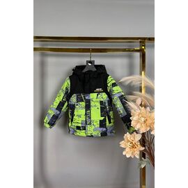 Куртка дитяча демісезонна на хлопчика 24-38 l.green р.98-122 "Delfinka" недорого оптом від прямого постачальника