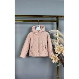 Куртка дитяча демісезонна на дівчинку 859 pink р.92-116 "Delfinka" недорого оптом від прямого постачальника