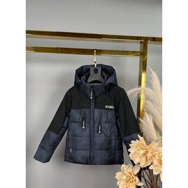 Фотография Куртка детская демисезонная на мальчика A50 d.grey р.98-122 "Delfinka" недорого оптом от прямого поставщика