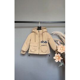 Фотография Куртка детская демисезонная на девочку K25-7 beige р.74-98 "Delfinka" недорого оптом от прямого поставщика