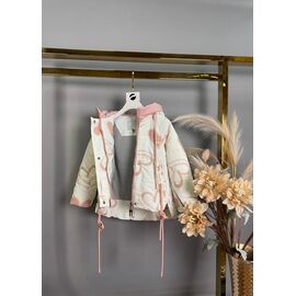 Фотография Куртка детская демисезонная на девочку M856 white р.92-116 "Delfinka" недорого оптом от прямого поставщика