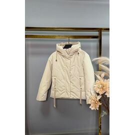 Фотография Куртка детская демисезонная на девочку M872 l.beige р.137-158 "Delfinka" недорого оптом от прямого поставщика