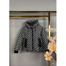 Куртка дитяча демісезонна на дівчинку YS117 black р.104-128 "Delfinka" недорого оптом від прямого постачальника