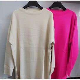 Фотография Свитер женский 1014 pink р.one size "LOOK" недорого оптом от прямого поставщика