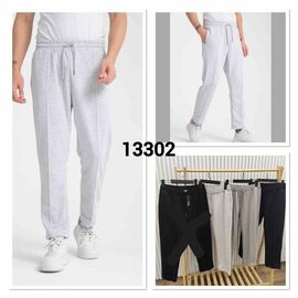 Фотография Штаны спортивные мужские 13302 navy р.M-2XL "LOOK" недорого оптом от прямого поставщика