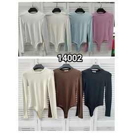 Боді 14002 brown р.S-XL "LOOK" недорого оптом від прямого постачальника