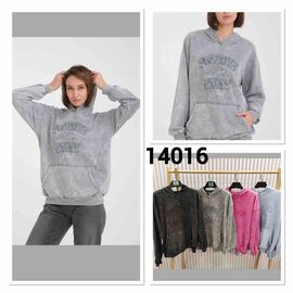 Худі жіноче 14016 khaki р.one size "LOOK" недорого оптом від прямого постачальника