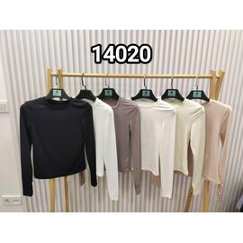 Фотография Свитер женский 14020 d.beige р.42-48 "LOOK" недорого оптом от прямого поставщика