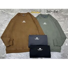 Фотография Свитер мужской 25304 navy р.3XL-6XL "LOOK" недорого оптом от прямого поставщика