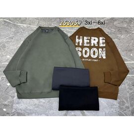 Фотография Свитер мужской 25305 black р.3XL-6XL "LOOK" недорого оптом от прямого поставщика