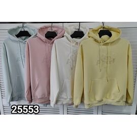 Худі жіноче 25553 grey р.one size "LOOK" недорого оптом від прямого постачальника