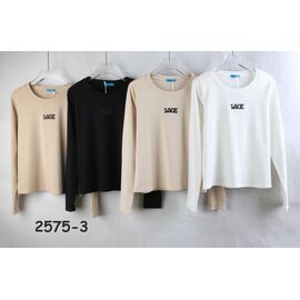 Фотография Свитер женский 2575-3 white р.44-48 "LOOK" недорого оптом от прямого поставщика