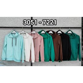Кофта спортивна жіноча 3051-7221 l.green р.42-48 "LOOK" недорого оптом від прямого постачальника