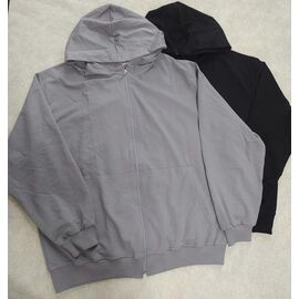 Кофта спортивна жіноча MC15 grey р.2XL-5XL "LOOK" недорого оптом від прямого постачальника