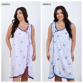 Нічня жіноча 156905 purple р.XL "Vehuiah" недорого оптом від прямого постачальника