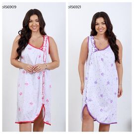 Фотография Ночнушка женская 156921 purple р.XL "Vehuiah" недорого оптом от прямого поставщика