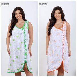 Фотография Ночнушка женская 156924 green р.XL "Vehuiah" недорого оптом от прямого поставщика