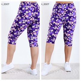 Фотография Бриджи женские 2007 purple р.4XL "Vehuiah" недорого оптом от прямого поставщика