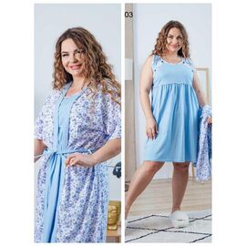 Фотография Комплект женский 35403 l.blue р.52-58 "Vehuiah" недорого оптом от прямого поставщика