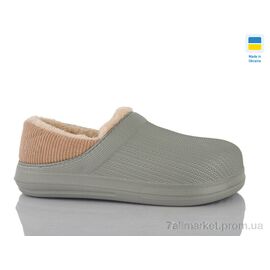 Калоші жіночі Зима 651 сірий (6 пар р.37-41) "DeMur" недорого оптом від прямого постачальника