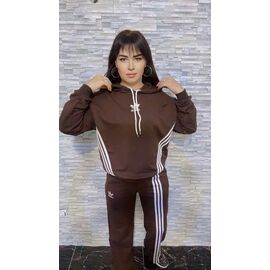 Батник жіночий 20001 brown р.L-3XL "Newe" недорого оптом від прямого постачальника