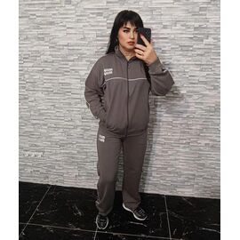 Штани спортивні жіночі NW682 brown р.L-3XL "Newe" недорого оптом від прямого постачальника