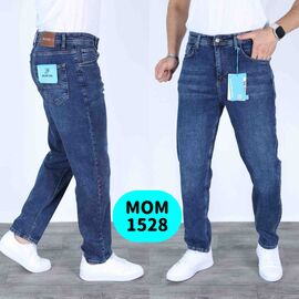 Фотография Джинсы мужские 1528 blue р.29-36 "God Baron" недорого оптом от прямого поставщика