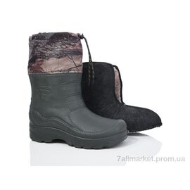 Чоботи з піни чоловічі Зима Б-12 (12 пар р.41-45) "Lot Shoes" недорого оптом від прямого постачальника