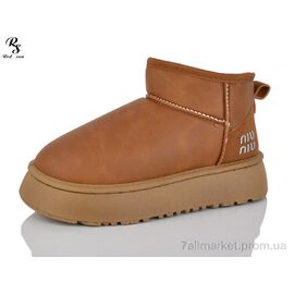 Уггі жіночі утеплені Зима F826 (8 пар р.36-41) "Red Sun" недорого оптом від прямого постачальника