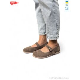 Фотография Туфли женские стильные Весна/осень 027 кофе з. (8 пар р.36-41) "ARTO" недорого оптом от прямого поставщика