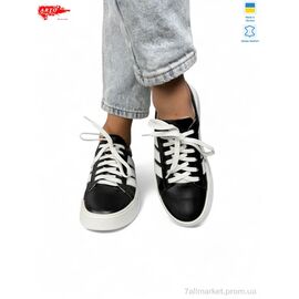 Фотография Кроссовки женские модные Весна/осень 210 чорний к. (6 пар р.36-40) "ARTO" недорого оптом от прямого поставщика