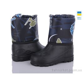 Чоботи з піни дитячі Зима СПП Сноуборд чорний 2025 (8 пар р.30-37) "DeMur" недорого оптом від прямого постачальника