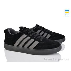 Кросівки чоловічі модні Весна/осінь B&R510  чорний (8 пар р.40-45) "Lvovbaza" недорого оптом від прямого постачальника