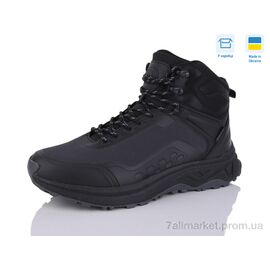 Фотография Кроссовки мужские модные Весна/осень EMZ25699 black-grey (8 пар р.40-45) "Restime" недорого оптом от прямого поставщика