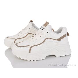 Кросівки жіночі модні Весна/осінь T09856-7 (8 пар р.37-42) "Захар-Gold" недорого оптом від прямого постачальника