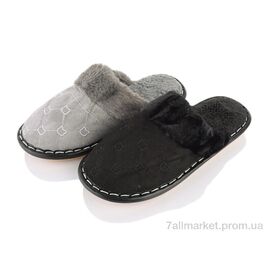 Тапки жіночі для будинку Весна/осінь G6 mix (12 пар р.36-41) "Lot Shoes" недорого оптом від прямого постачальника