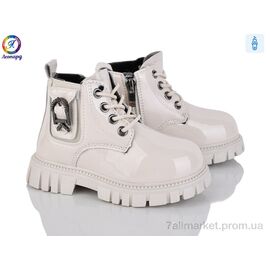 Черевики дитячі зручні Весна/осінь F032D-11 (8 пар р.23-27) "Леопард" недорого оптом від прямого постачальника