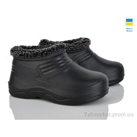 Фотография Галоши детские зима Д1 чорний (8 пар р.23-36) "Golden Lion" недорого оптом от прямого поставщика