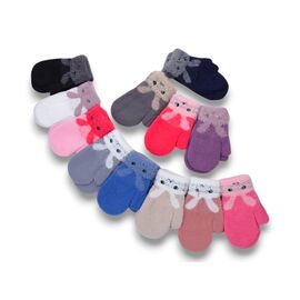 Фотография Варежки детские унисекс 807 mix р.5-8 "KH clothes" недорого оптом от прямого поставщика