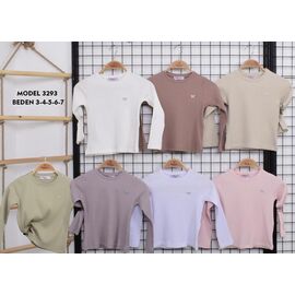 Фотография Свитер детский на девочку 3293 beige р.3-7 "Meloria" недорого оптом от прямого поставщика