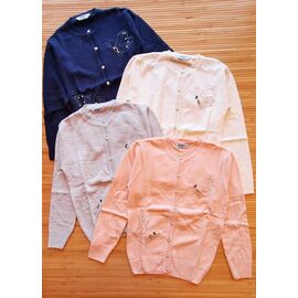 Фотография Кофта детская на девочку ML1992 navy р.9-14 "Meloria" недорого оптом от прямого поставщика