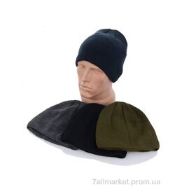 Шапка чоловіча Зима 001-01 флис mix (5 шт. р.сіткаOne size) "TUZZI" недорого оптом від прямого постачальника