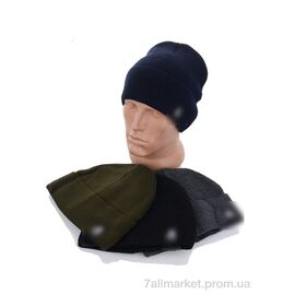 Шапка чоловіча Зима Дон флис mix (5 шт. р.сіткаOne size) "TUZZI" недорого оптом від прямого постачальника