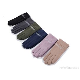 Фотография Перчатки женские Весна/осень 31-263Ж замш mix (12 шт. р.сетка 6,5-8,5) "TUZZI" недорого оптом от прямого поставщика