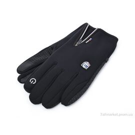 Чоловічі рукавиці Зима A10-01 black (10 шт. р.сіткаM-XL) "TUZZI" недорого оптом від прямого постачальника