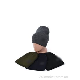 Шапка чоловіча Зима 10-06 mix (5 шт. р.сіткаOne size) "TUZZI" недорого оптом від прямого постачальника