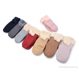 Рукавички для жінок Зима G7831 mix (12 шт. р.сіткаOne size) "TUZZI" недорого оптом від прямого постачальника