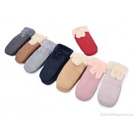 Рукавички для жінок Зима G7834 mix (12 шт. р.сіткаOne size) "TUZZI" недорого оптом від прямого постачальника